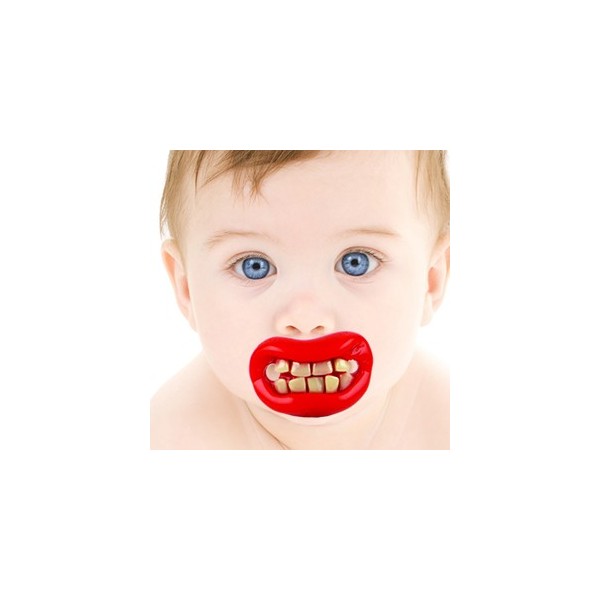 Tétine de Bébé à Dents