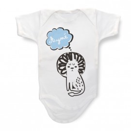 Body bébé personnalisé sublimé avec une silhouette de Minnie et prénom